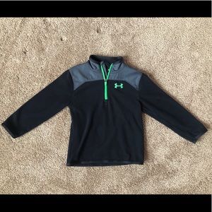 Under Armour pull over zip up fleece